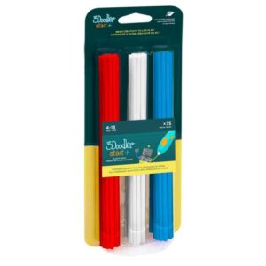 3doodler START Mix1 75-Pack (Röd, Vit, Blå)