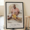 AI Poster 50 x 75 med svart ram | smartphoto