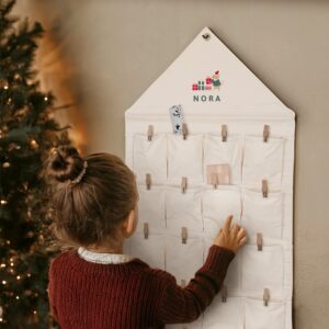 Adventskalender i tygficka