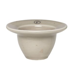 Äggkopp i porslin, sand