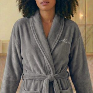 Badrock Dam Med Text - Grå - L / XL