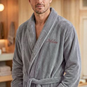 Badrock Herr Med Text - Grå - L / XL