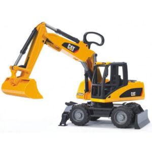 Bruder Hjulgrävare Grävmaskin Caterpillar med hjul 02445