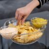 Chips och dubbel-dippskål - KitchPro
