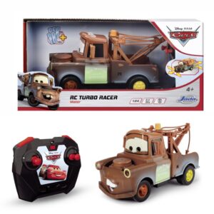 Disney Bilar Radiostyrd Bärgarn Turbo Racer 1:24