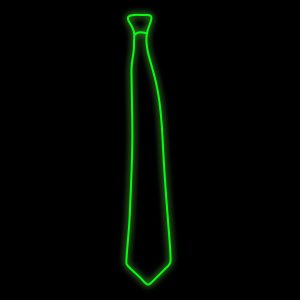 El Wire LED Slips - Grön
