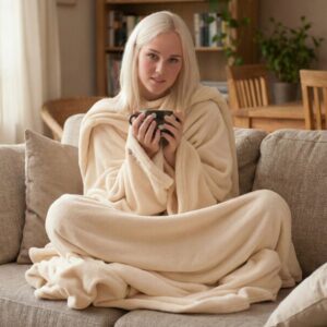 Filt med Ärmar - Snug Rug Deluxe