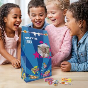 Fruit-tella godismix med 44 minis - personliga