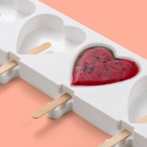 Glassform i Silikon - Hjärtan