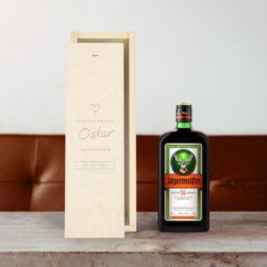 Jägermeister likör - Graverat fodral