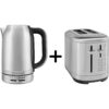 Kitchenaid 5KMT2109 Brödrost + 5KEK1701 Vattenkokare, rostfritt stål