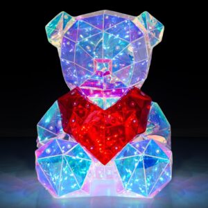 LED Nalle med Hjärta