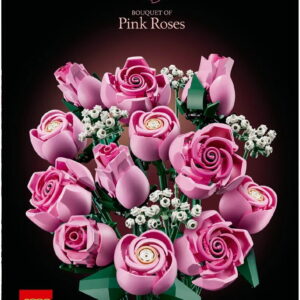 LEGO Botanicals Bukett med rosa rosor 10374
