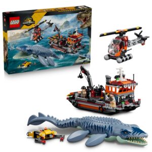 LEGO Jurassic World 77983 Dinosaurieattack med båt och mosasaurus
