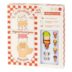 La Gelateria Glassaffär Sällskapsspel