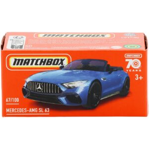 Mercedes-AMG SL 63 - Blå - Power Grab - Matchbox