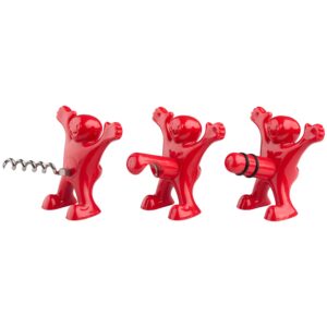 MikaMax HAPPY MAN Opener Set - Röd