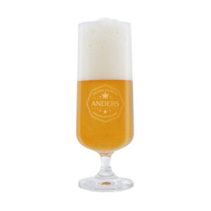 Ölglas med gravyr - Sigill
