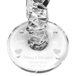Orrefors Carat ljusstake - Bröllop