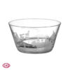 Orrefors Sweden Symbols 24cm - Glasskål med gravyr