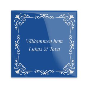 Personlig Ordspråkskakel - Keramik