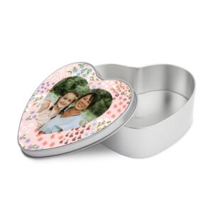 Personlig Tennminnebox - hjärtformad