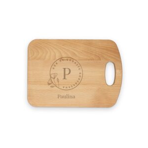 Personlig Trä Skärbräda - M - Graverad