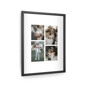 Personlig affisch med ram 30x40 - svart