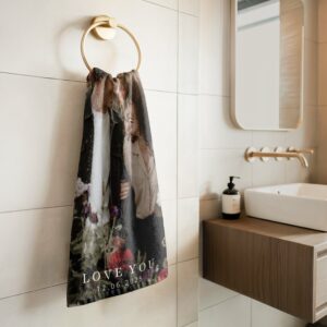 Personlig gästhandduk - 30 x 50 - 2 st