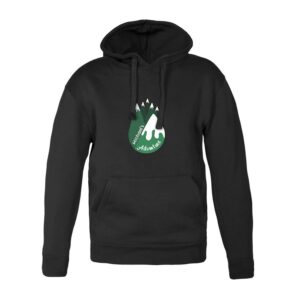 Personlig hoodie - Herr - Svart - M