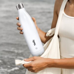 Personlig isolerad vattenflaska - Vit