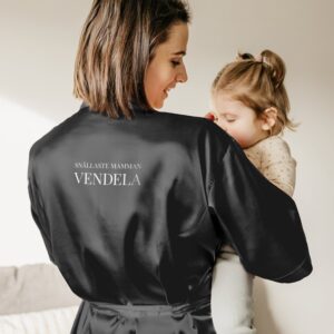 Personlig kimono - Svart