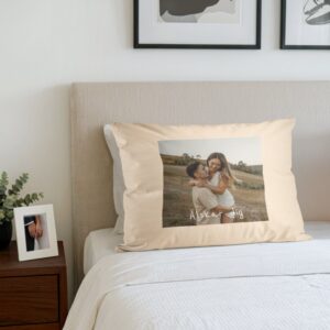 Personlig kudde - 50 x 60 cm - Beige