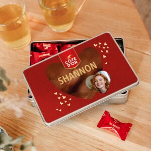 Personlig presentburk - Rektangel - Mini Bouchée