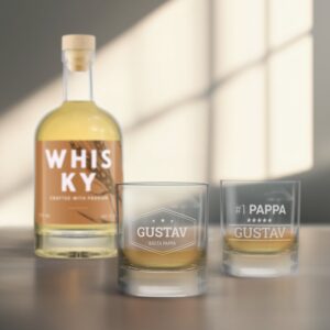 Personlig whiskypresent - YourSurprise - Graverat glas