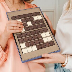 Personligt Choklad meddelande - 56 Bokstäver