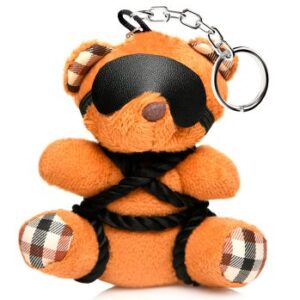 Rope Teddy Bear Keychain
