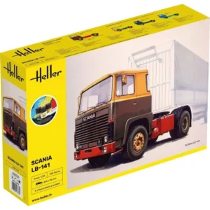 Scania LB-141 - 1977 - Plastbyggmodell med färg - Heller - 1:24