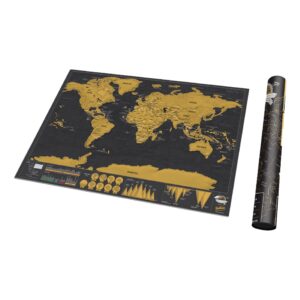 Scratch Map Deluxe för Resor