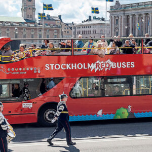 Sightseeingbuss Stockholm