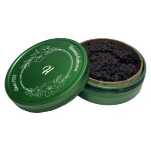 Snusdosa med namn - Blommor, GRÖN
