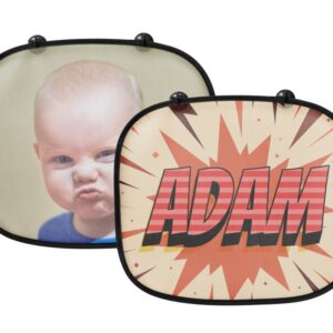 Solskydd till Bil 2-pack - Egen Design