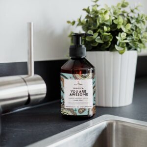 The Gift Label Handtvål med text toch foto