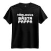 Världens Bästa Pappa T-shirt - Small