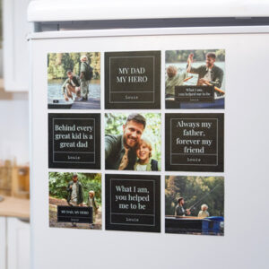 smartphoto Personliga magneter till pappa